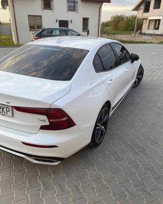 Volvo S60 cena 149999 przebieg: 106000, rok produkcji 2019 z Warszawa małe 106